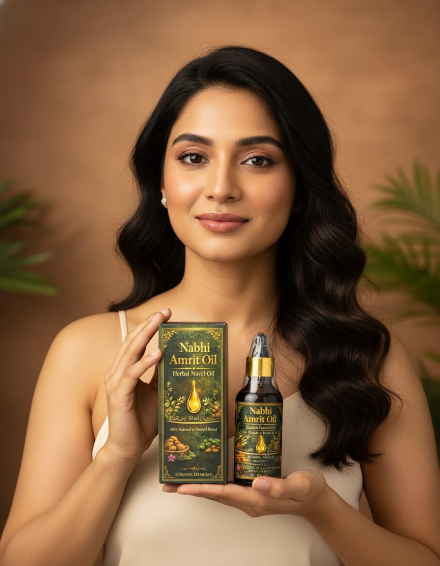 Nabhi Amrit Oil – Herbal Navel Oil | 100% Natural & Ayurvedic (50ml)