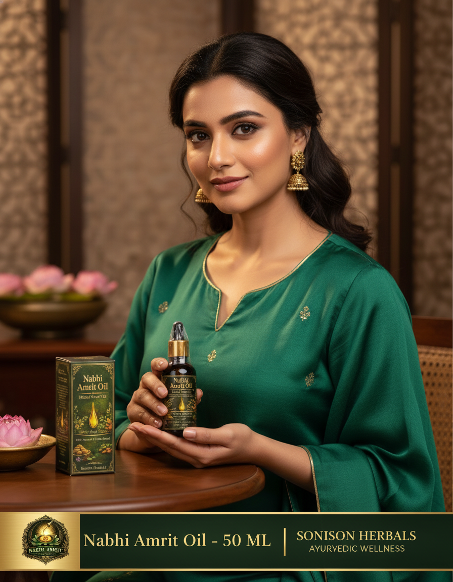 Nabhi Amrit Oil – Herbal Navel Oil | 100% Natural & Ayurvedic (50ml)